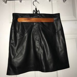 Leather skirt brand new!